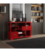 Chinese Boekenkast Open Kast Lucky Rood - Orientique Collectie B108xD35xH80cm