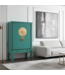Chinese Wedding Cabinet Blue Lagoon - Orientique Collection W100xD55xH175cm