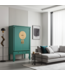 Armadio Nuziale Cinese Laguna Blu - Orientique Collezione L100xP55xA175cm