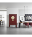 Armadio Nuziale Cinese Scarlet Rosso - Orientique Collezione L100xP55xA175cm