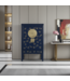 Chinese Wedding Cabinet Midnight Blue Hand-Painted - Orientique Collection W100xD55xH175cm