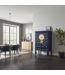 Chinese Wedding Cabinet Midnight Blue Hand-Painted - Orientique Collection W100xD55xH175cm