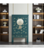 Armadio per Matrimonio Cinese Farfalle Dipinte a Mano Teal - Collezione Orientique L100xP55xA175cm