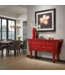 Console Chinoise Rouge L160xP45xH90cm