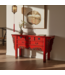 Tavolo Consolle Cinese Rosso L160xP45xA90cm