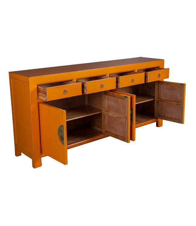 Buffet Chinois Orange Oasis - Orientique Collection L180xP40xH85cm