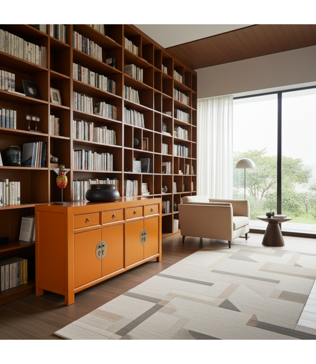 Aparador Chino  Orange Oasis - Orientique Colección An180xP40xAl85cm