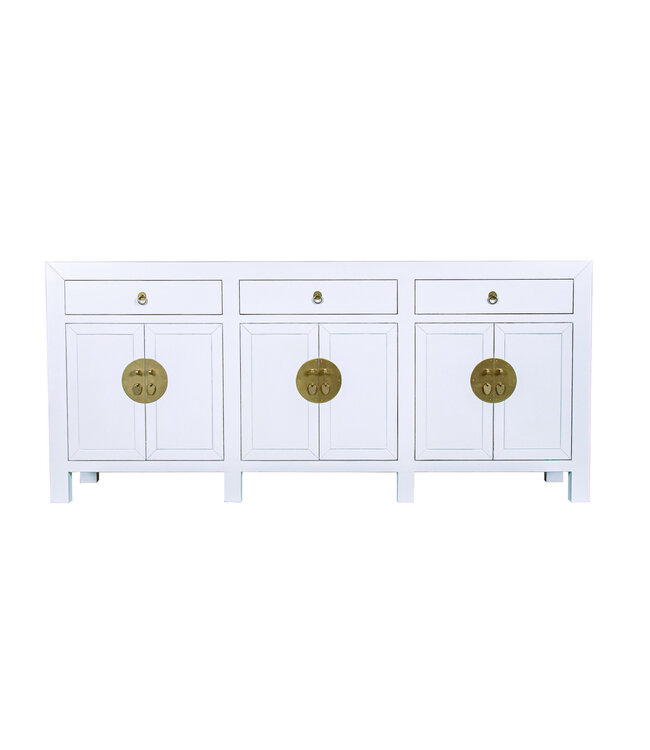 Buffet Chinois Blanc - Orientique Collection L190xP40xH85cm