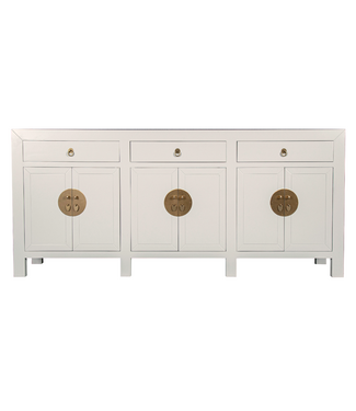 Fine Asianliving Aparador Chino Moonshine Gris - Orientique Colección An190xP40xAl85cm