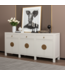 Aparador Chino Moonshine Gris - Orientique Colección An190xP40xAl85cm