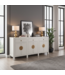 Chinesisches Sideboard Moonshine Greige - Orientique Kollektion B190xT40xH85cm