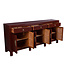 Chinesisches Sideboard Scarlet Rot - Orientique Kollektion B190xT40xH85cm