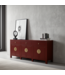Chinesisches Sideboard Scarlet Rot - Orientique Kollektion B190xT40xH85cm