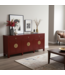Chinesisches Sideboard Scarlet Rot - Orientique Kollektion B190xT40xH85cm