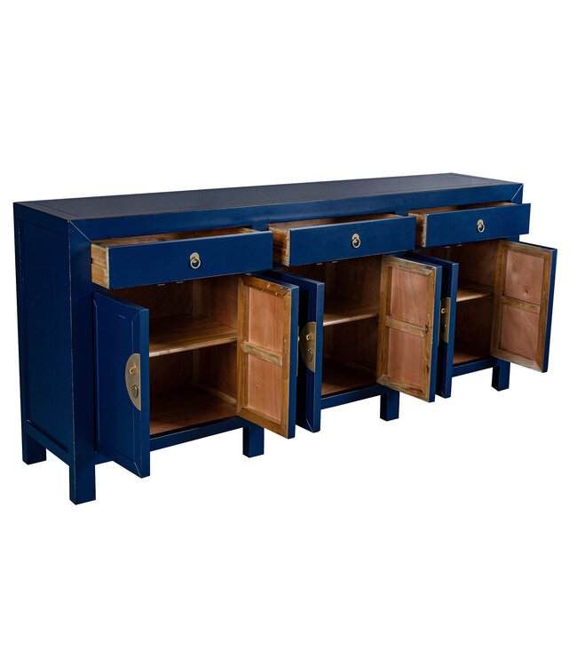 Chinese Sideboard Midnight Blue - Orientique Collection W190xD40xH85cm