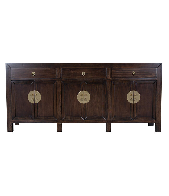 Chinese Dressoir Bruin Earthy Brown - Orientique Collection B190xD40xH85cm