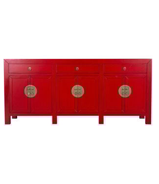 Fine Asianliving Chinese Sideboard Lucky Red - Orientique Collection W190xD40xH85cm