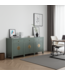 Chinese Sideboard Olive Grey - Orientique Collection W190xD40xH85cm
