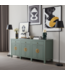 Chinese Sideboard Olive Grey - Orientique Collection W190xD40xH85cm