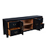 Chinese TV Cabinet Onyx Black - Orientique Collection W180xD38xH65cm