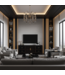 Chinese TV Cabinet Onyx Black - Orientique Collection W180xD38xH65cm