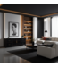 Chinese TV Cabinet Onyx Black - Orientique Collection W180xD38xH65cm