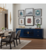 Mueble TV Chino Azul Noche - Orientique Colección An180xP38xAl65cm