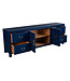 Chinesisches TV Lowboard Nachtblau - Orientique Kollektion B180xT38xH65cm
