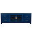 Chinesisches TV Lowboard Nachtblau - Orientique Kollektion B180xT38xH65cm
