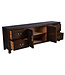 Chinesisches TV Lowboard Earthy Braun - Orientique Kollektion B180xT38xH65cm