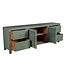 Chinesisches TV Lowboard Olive Grau - Orientique Kollektion B180xT38xH65cm