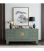 Chinese TV Kast Grijs Olive Grey - Orientique Collection B121xD37xH61cm