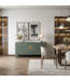 Chinese TV Kast Grijs Olive Grey - Orientique Collection B121xD37xH61cm