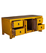 Chinesisches TV Lowboard Marigold Gelbe - Orientique Kollektion B106xT45xH46cm
