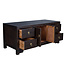 Chinesisches TV Lowboard Earthy Braun - Orientique Kollektion B106xT45xH46cm