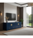 Chinesisches TV Lowboard Nachtblau - Orientique Kollektion B130xT40xH45cm