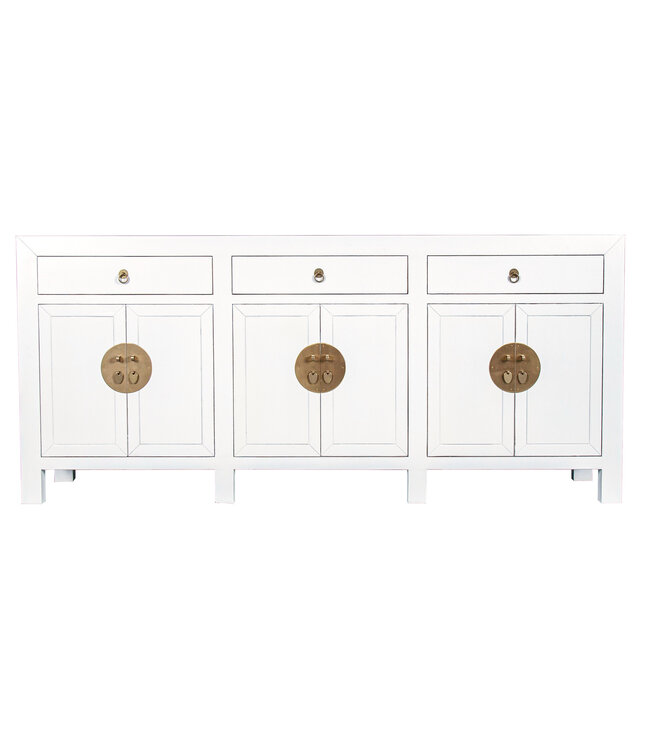 Credenza Cinese Bianca - Orientique Collezione L190xP40xA85cm