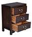 Chinesischer Nachttisch Earthy Braun - Orientique Kollektion B45xT30xH60cm