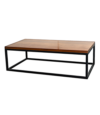 Fine Asianliving Table Basse Contemporaine Chinoise en Bois Noire L130xP70xH40cm