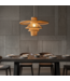 Bamboo Pendant Light Lampshade Natural Handmade - Mavis D60xH33cm
