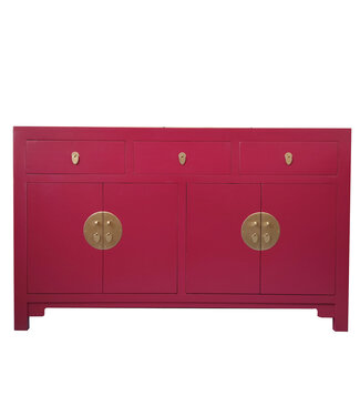 Fine Asianliving Chinese Sideboard Fuchsia Royale W140xD35xH85cm - Orientique Collection