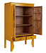 Chinesischer Hochzeitsschrank Marigold Gelbe - Orientique Kollektion B100xT55xH175cm