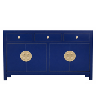 Fine Asianliving Chinese Sideboard Midnight Blue W140xD35xH85cm - Orientique Collection