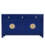 Chinese Dressoir Blauw Midnight Blue B140xD35xH85cm - Orientique Collection