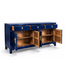 Chinese Sideboard Midnight Blue W140xD35xH85cm - Orientique Collection
