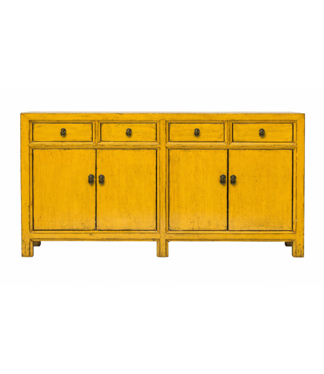 Aparador Chino Antiguo Amarillo Alto Brillo A170xP42xAlt88cm