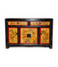 Antikes Chinesisches Sideboard Pfingstrosen Handbemalt B110xT42xH85cm