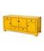 Antieke Chinese TV Kast Geel High Gloss B135xD40xH53cm
