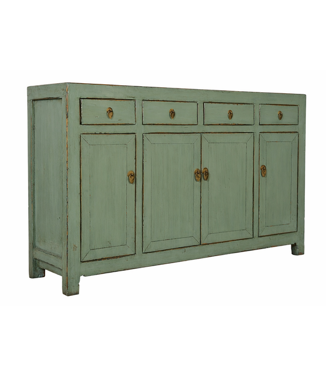 Antieke Chinese Dressoir Mint High Gloss B159xD40xH94cm