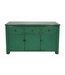 Antikes Chinesisches Sideboard Aquagrün Hochglanz B143xT42xH85cm